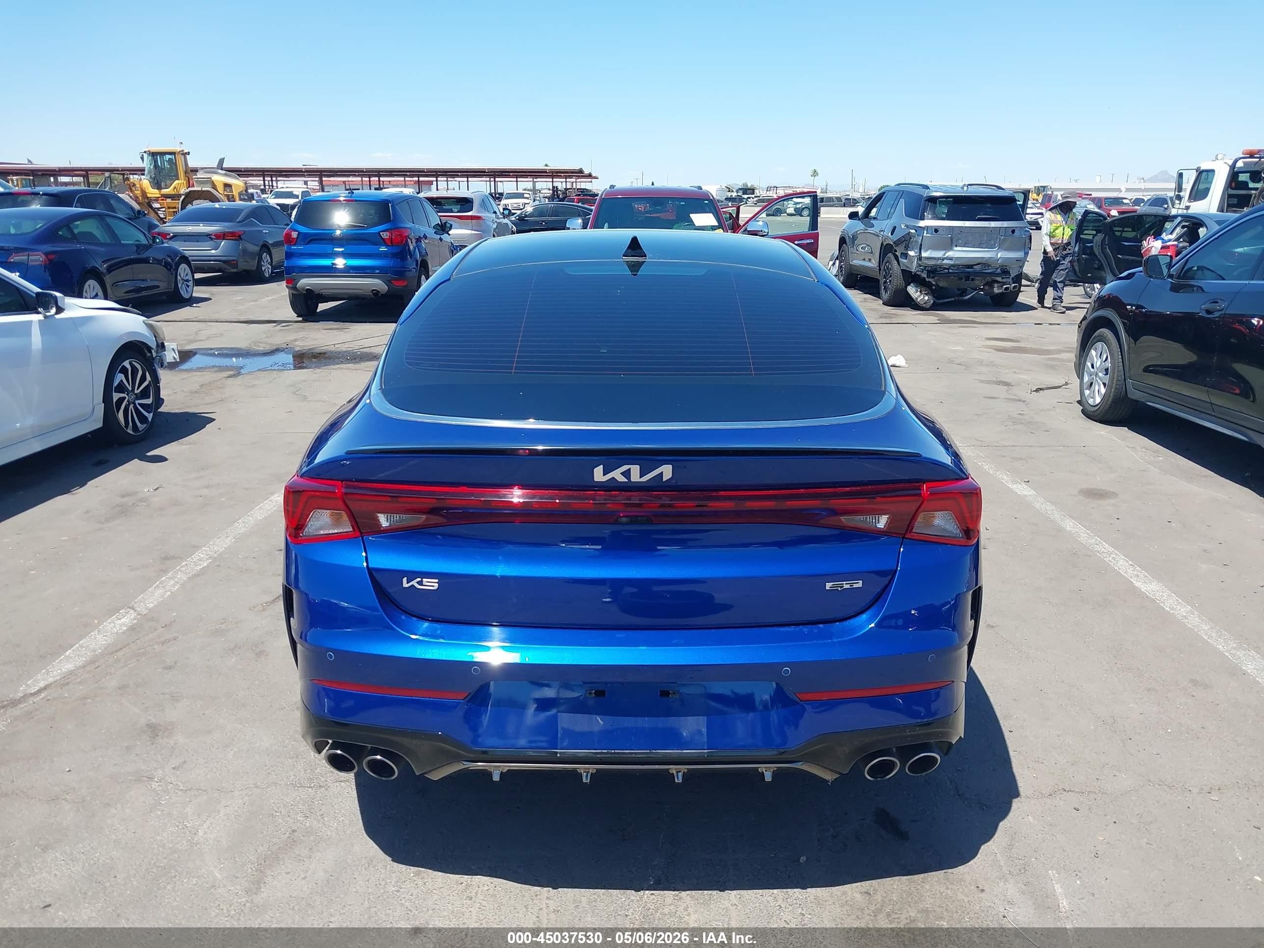 2024 Kia K5 Gt Blue vin: 5XXG44J89RG228363