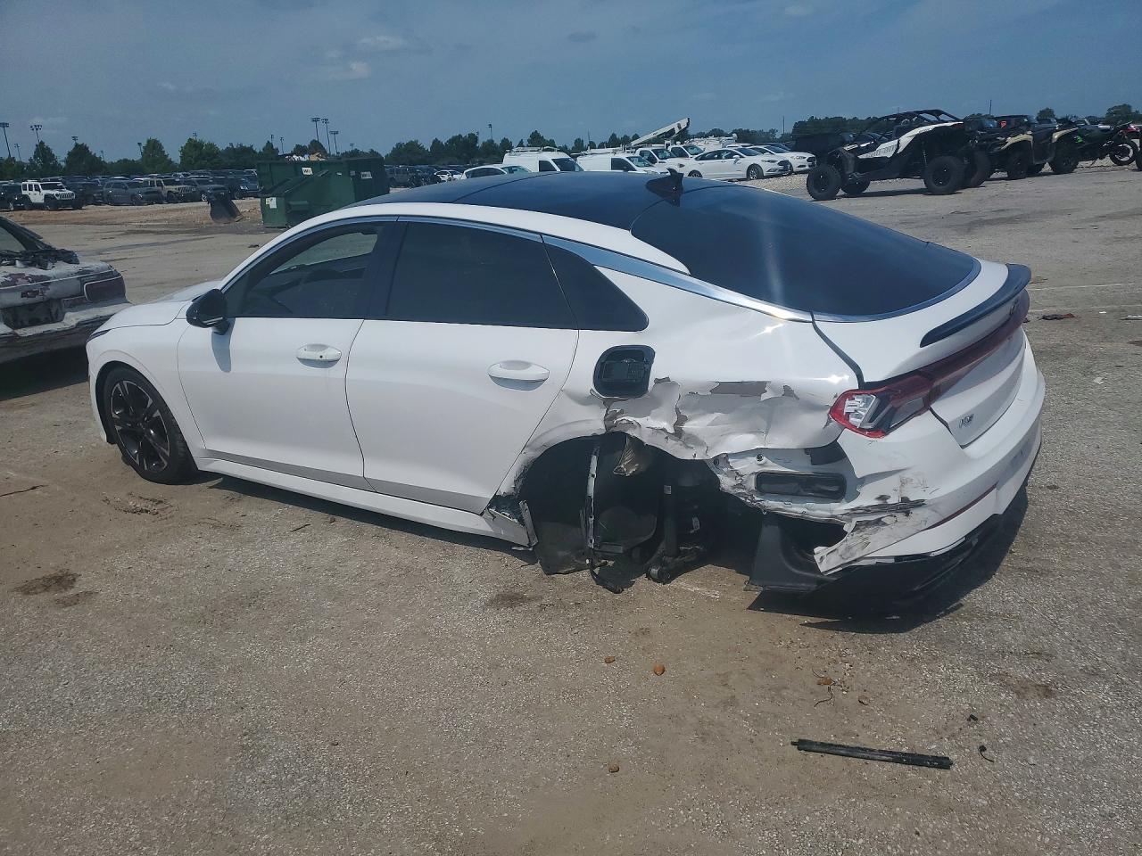 2021 Kia K5 Gt Line White vin: 5XXG64J20MG075693