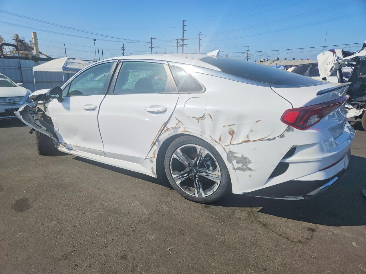 2024 Kia K5 Gt Line White vin: 5XXG64J21RG237094