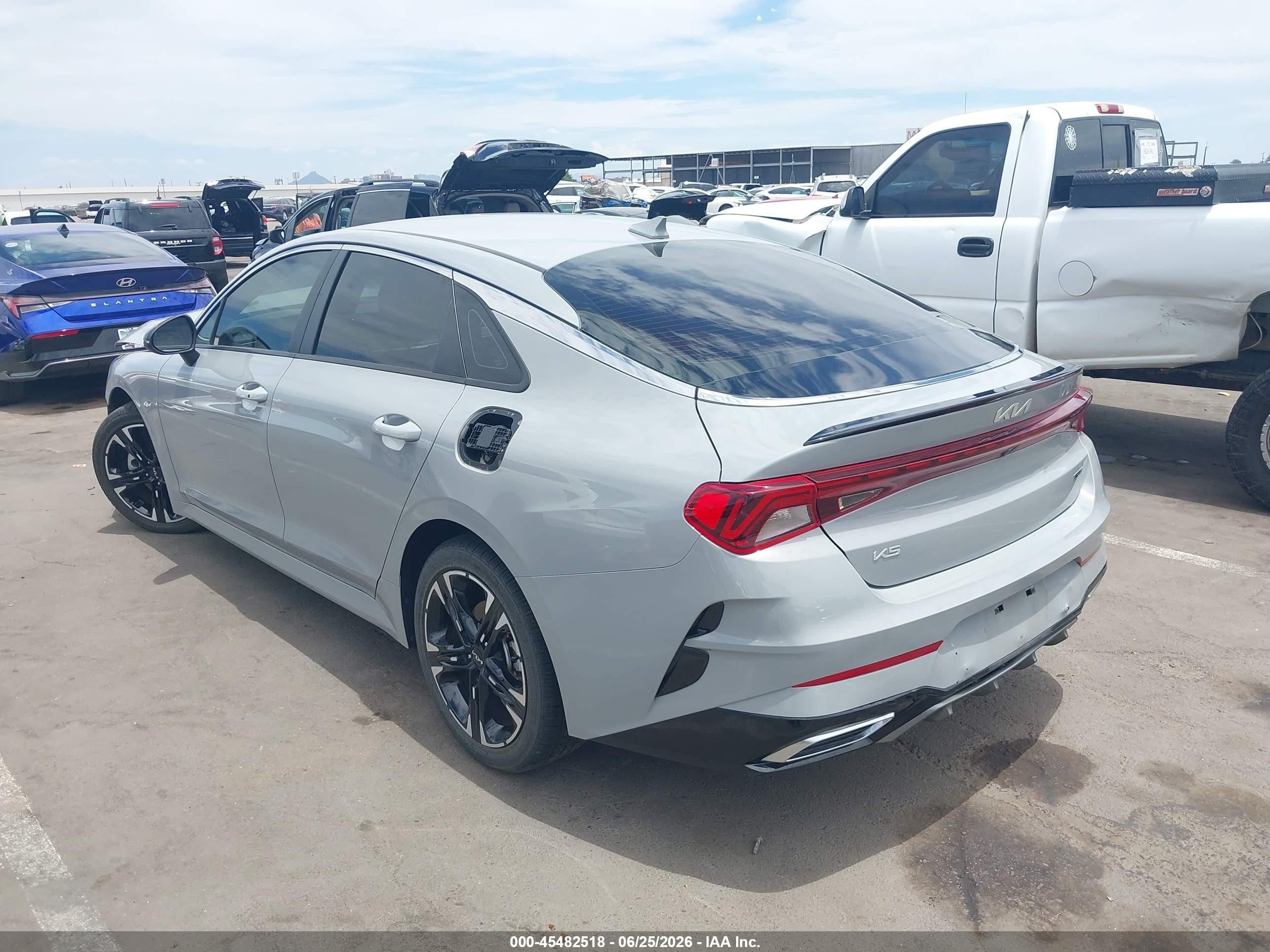 2024 Kia K5 Gt-line Gray vin: 5XXG64J23RG233354