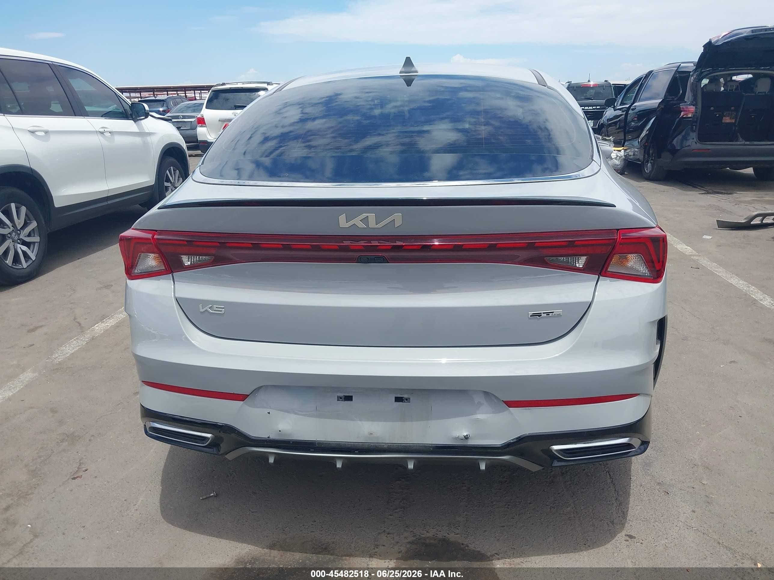 2024 Kia K5 Gt-line Gray vin: 5XXG64J23RG233354