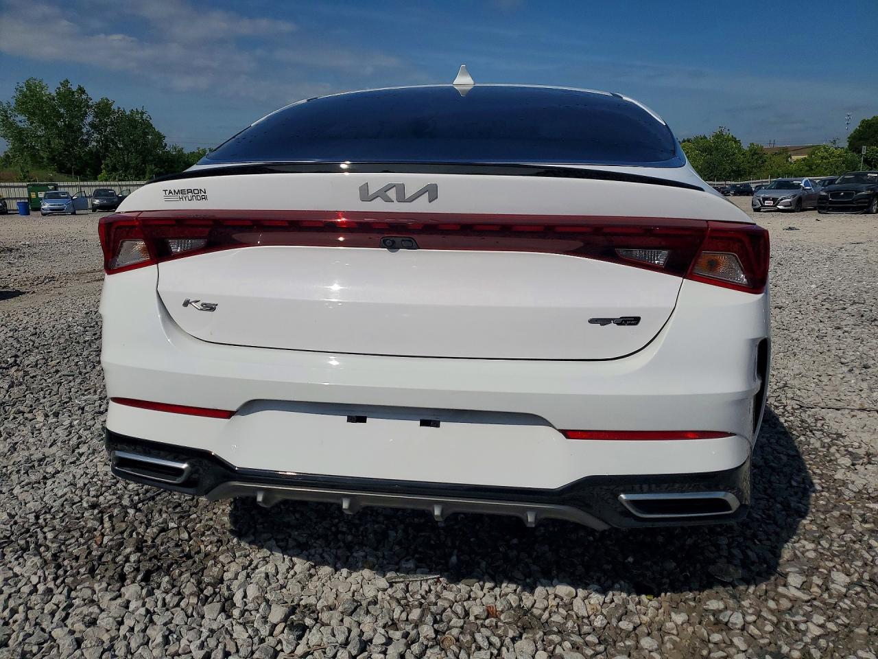 2022 Kia K5 Gt Line White vin: 5XXG64J24NG159632
