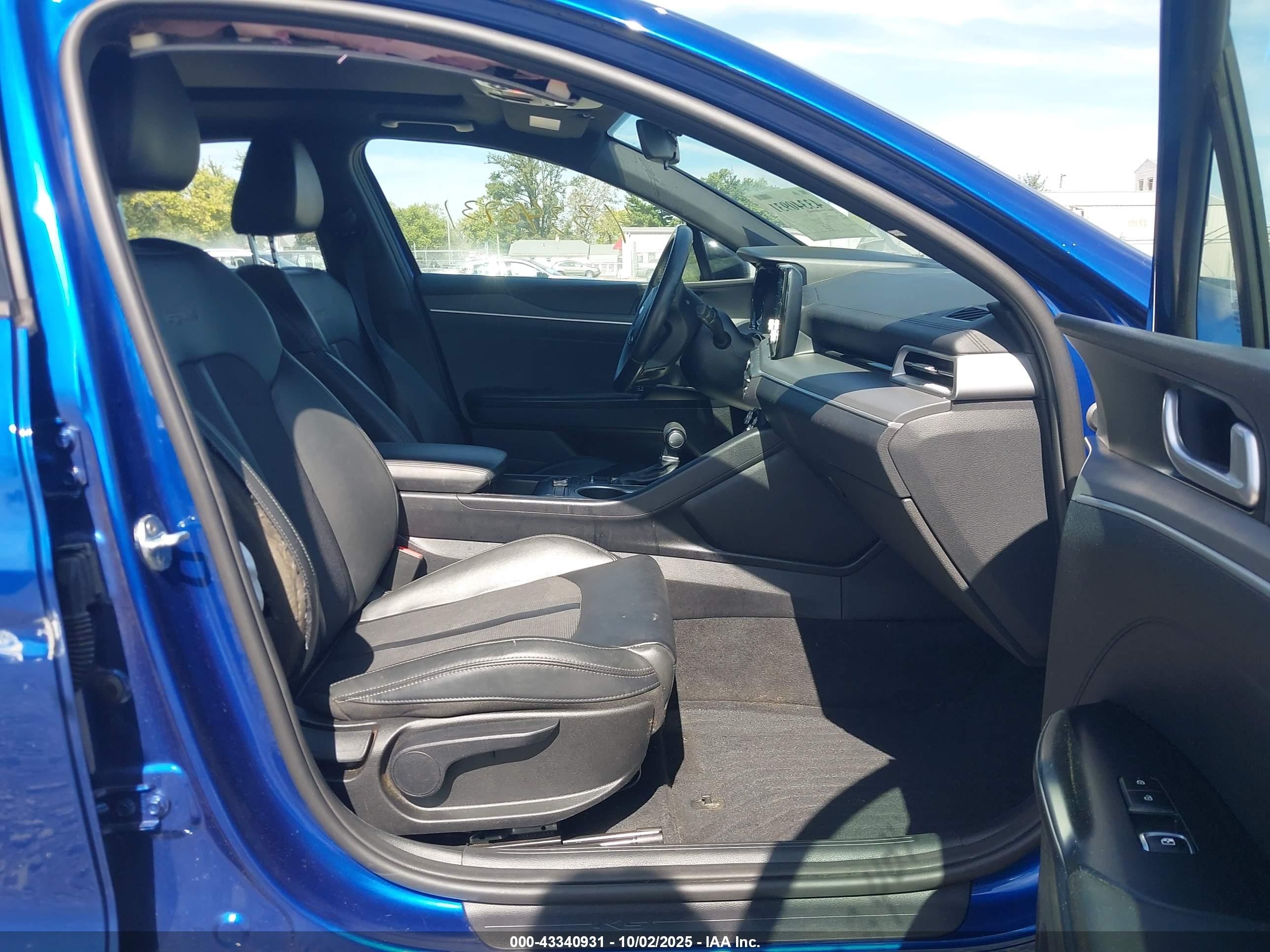 2021 Kia K5 Gt-line Синий vin: 5XXG64J25MG009835