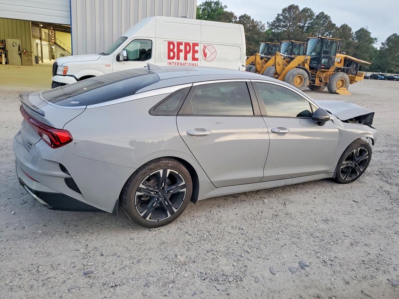 2022 Kia K5 Gt Line Gray vin: 5XXG64J25NG102002