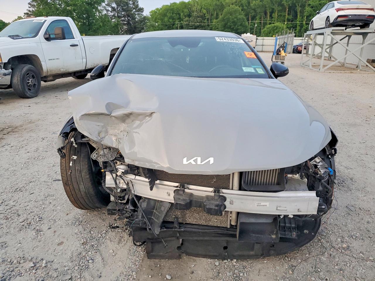 2022 Kia K5 Gt Line Gray vin: 5XXG64J25NG102002
