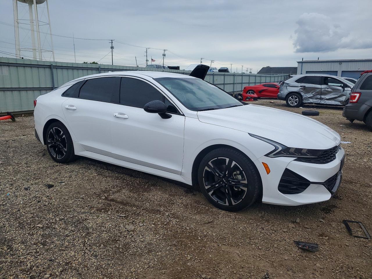2024 Kia K5 Gt Line White vin: 5XXG64J25RG248969