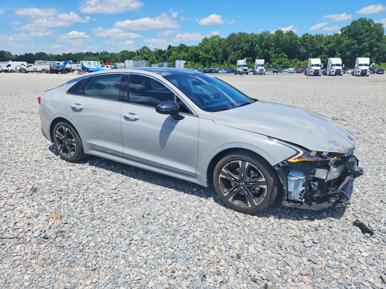 2021 Kia K5 Gt Line Gray vin: 5XXG64J26MG068988