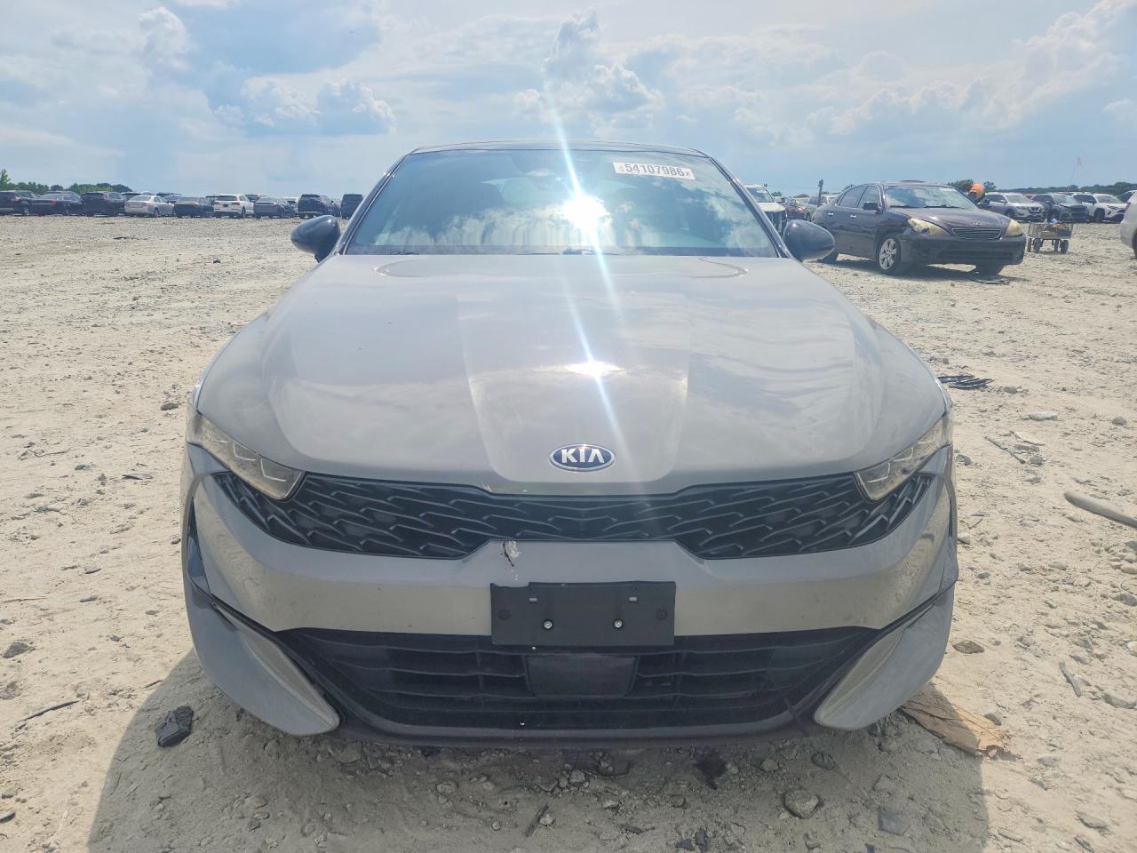 2021 Kia K5 Gt Line Gray vin: 5XXG64J27MG009416