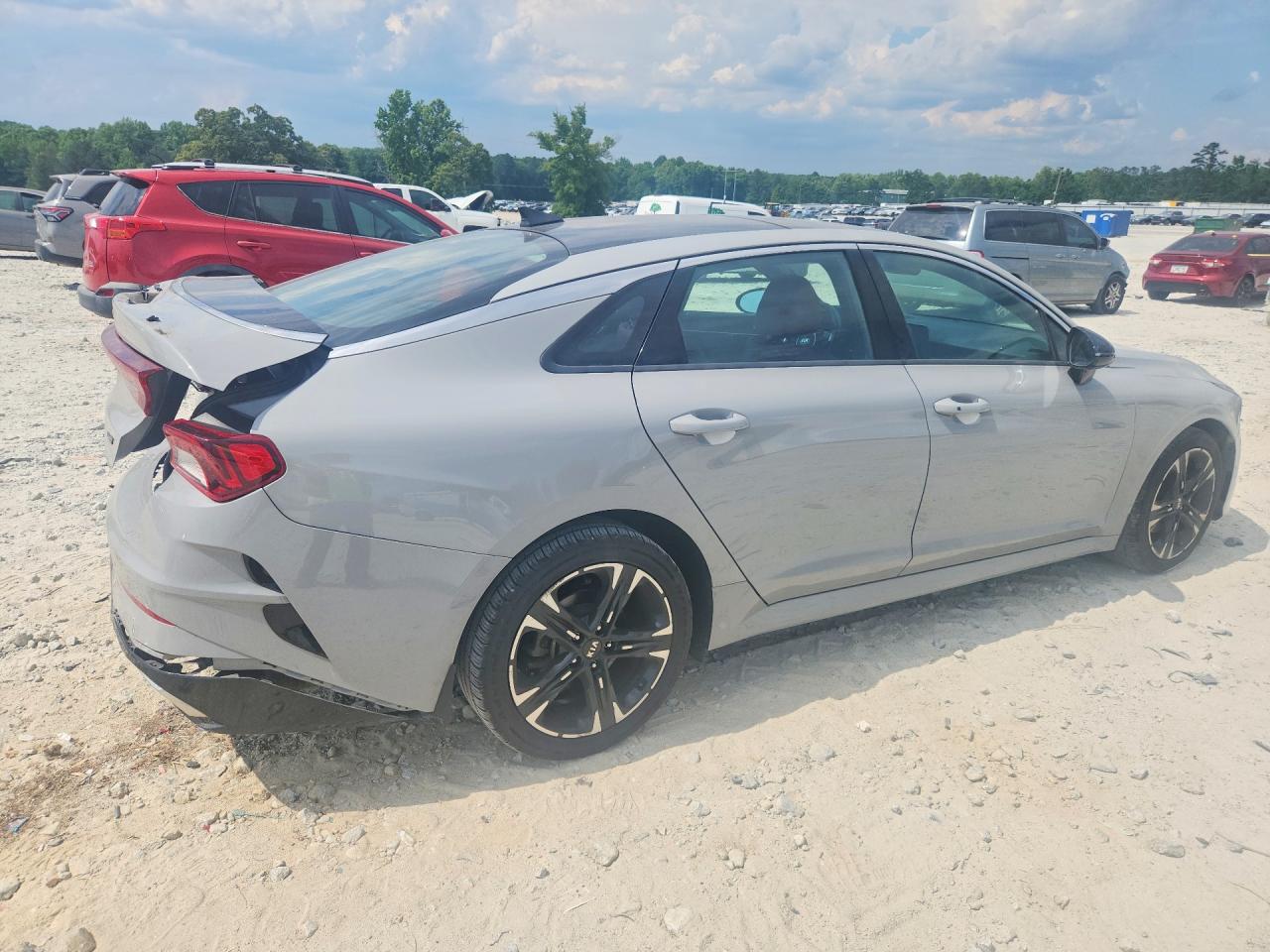2021 Kia K5 Gt Line Gray vin: 5XXG64J27MG009416