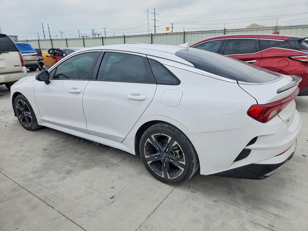 2022 Kia K5 Gt Line White vin: 5XXG64J27NG129119