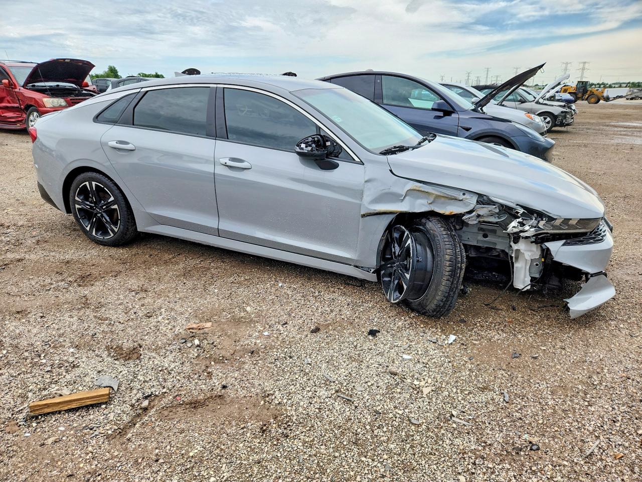 2024 Kia K5 Gt Line Gray vin: 5XXG64J27RG231171