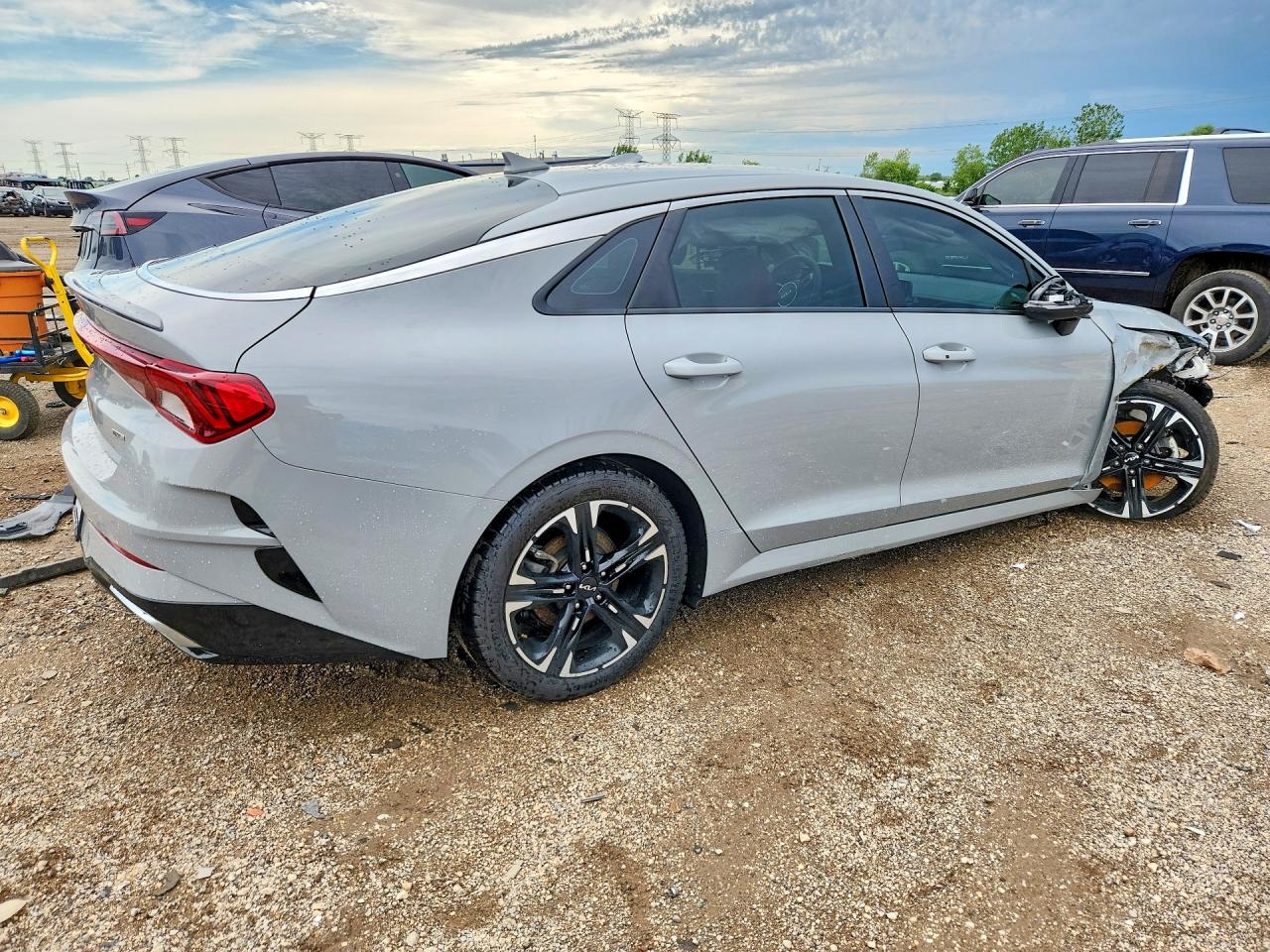 2024 Kia K5 Gt Line Gray vin: 5XXG64J27RG231171