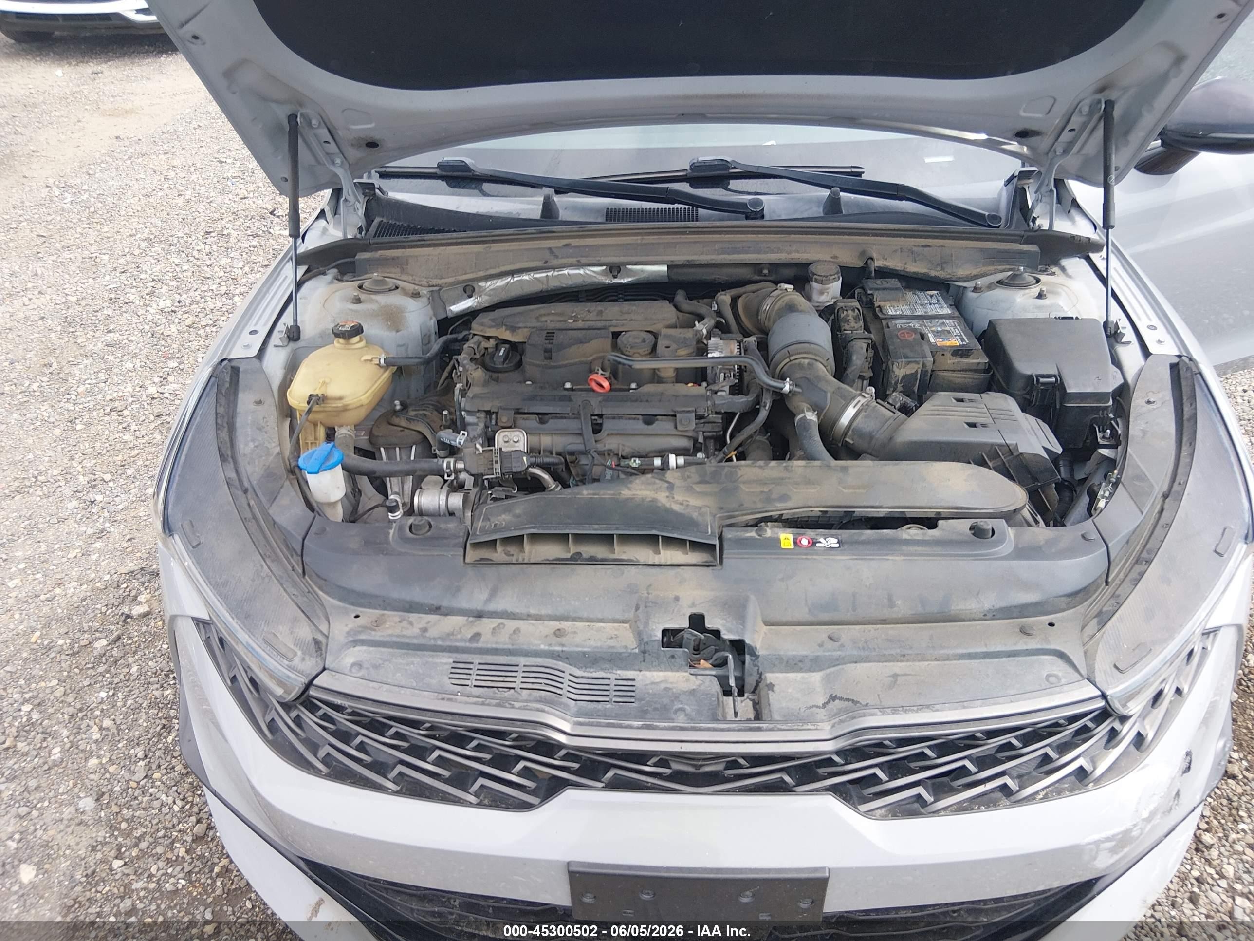 2021 Kia K5 Gt-line Gray vin: 5XXG64J28MG080270