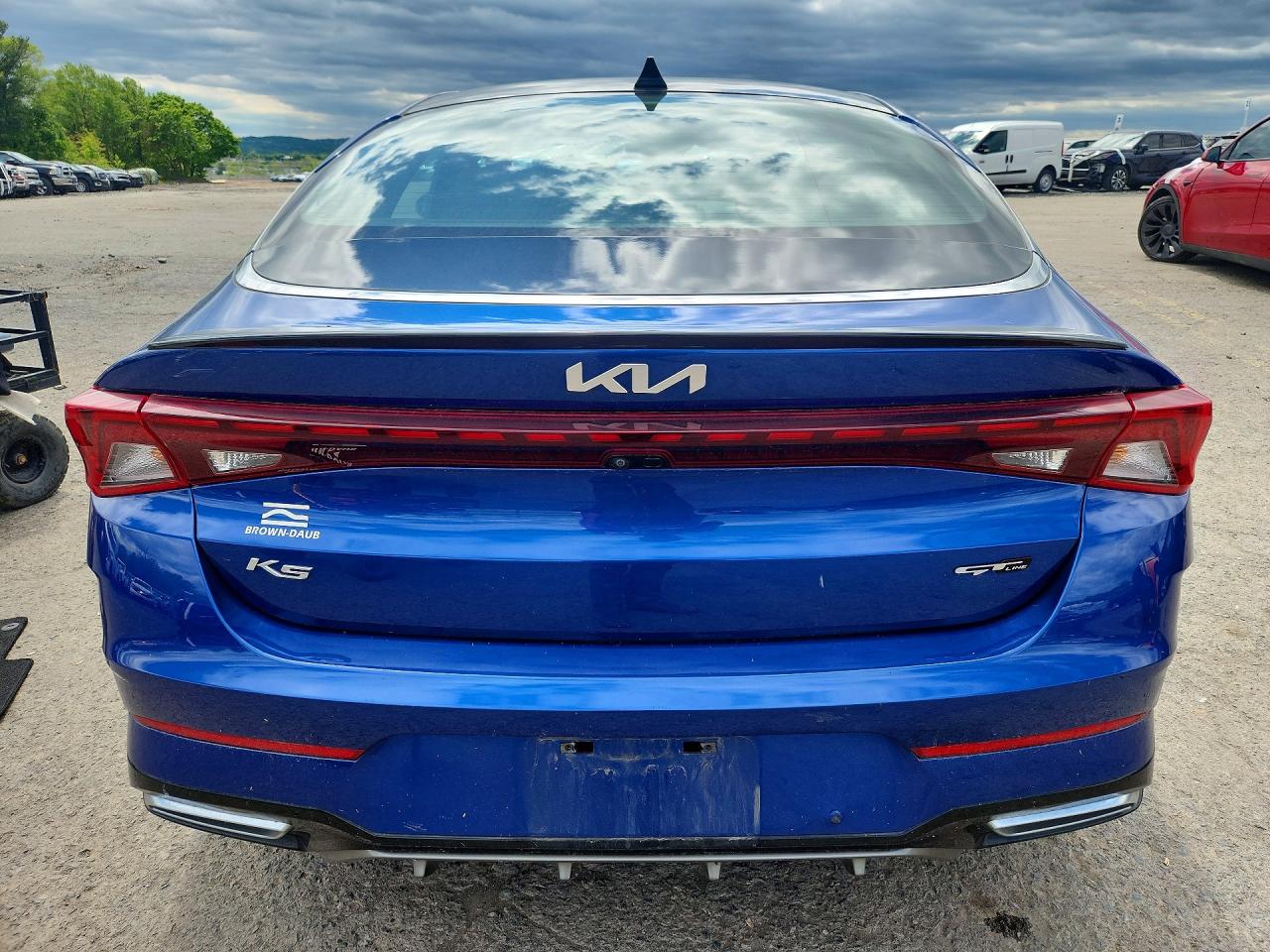 2022 Kia K5 Gt Line Синий vin: 5XXG64J28NG128609