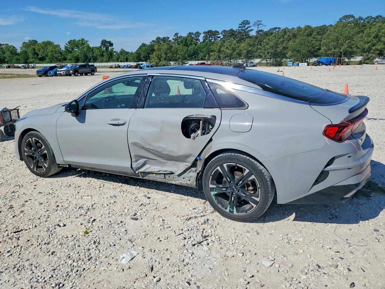 2022 Kia K5 Gt-line Gray vin: 5XXG64J2XNG138686