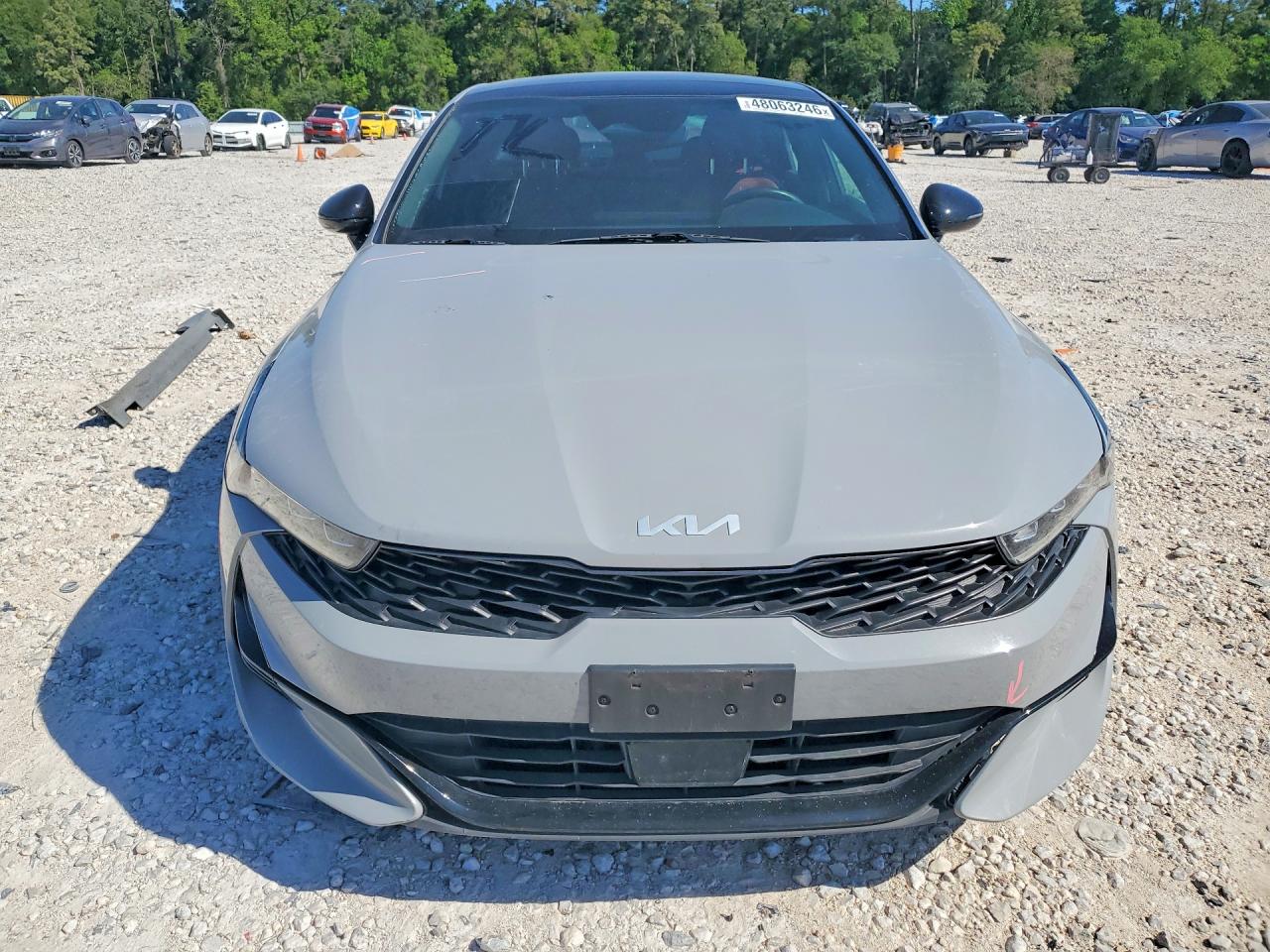 2022 Kia K5 Gt-line Gray vin: 5XXG64J2XNG138686