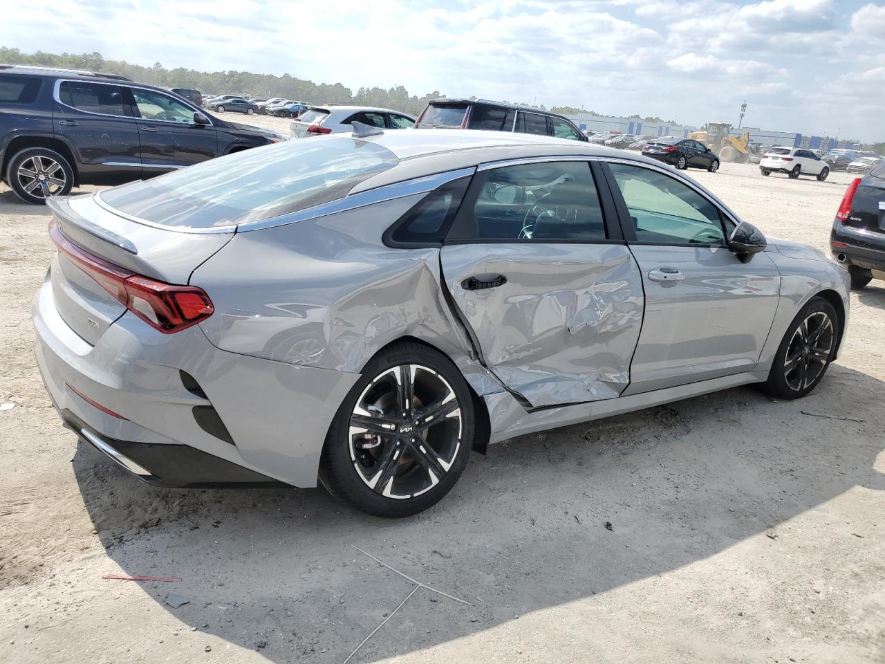 2024 Kia K5 Gt Line Серый vin: 5XXG64J2XRG256582