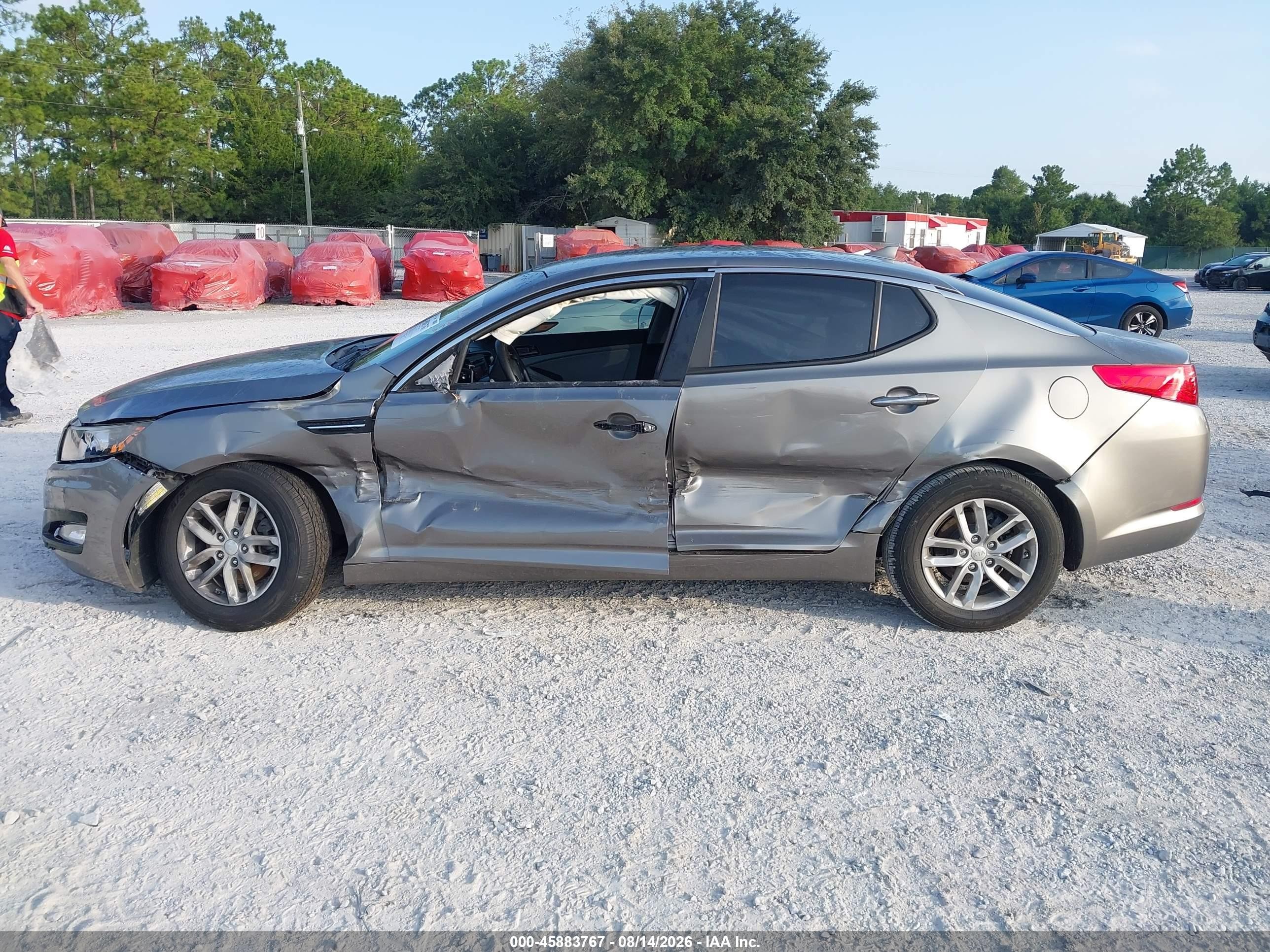 2012 Kia Optima Lx Champagne vin: 5XXGM4A70CG068551