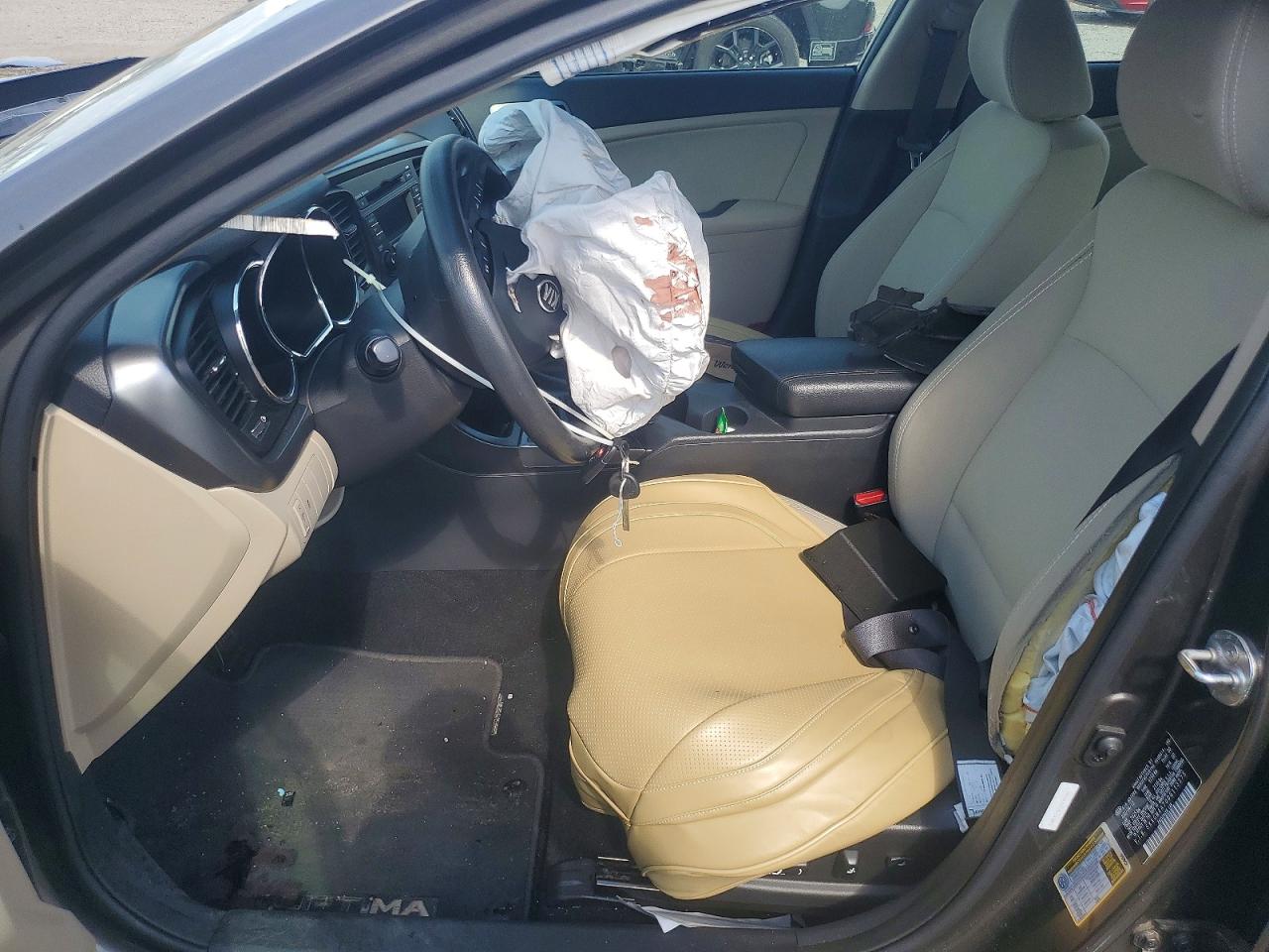 2013 Kia Optima Lx Серый vin: 5XXGM4A70DG113375