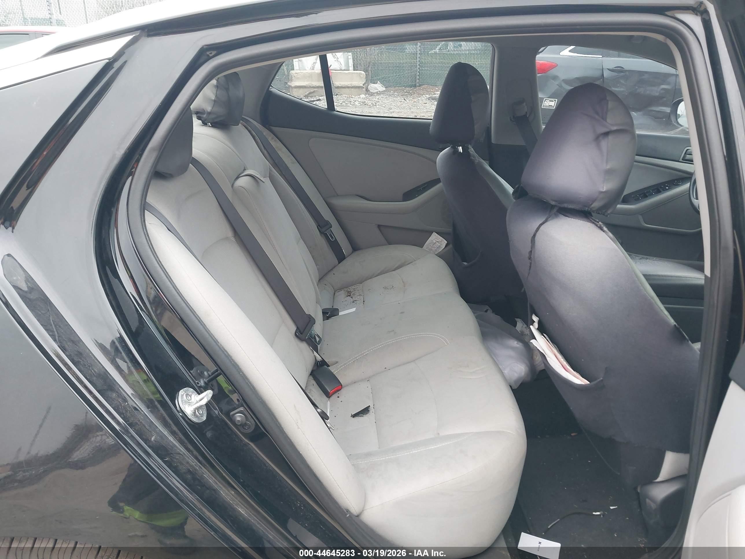 2012 Kia Optima Lx Black vin: 5XXGM4A71CG040211