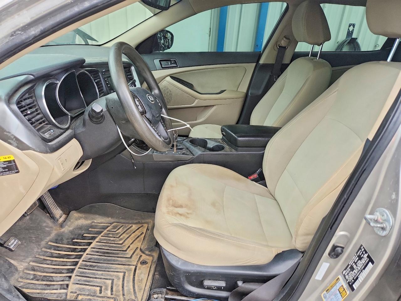 2013 Kia Optima Lx Silver vin: 5XXGM4A71DG191065