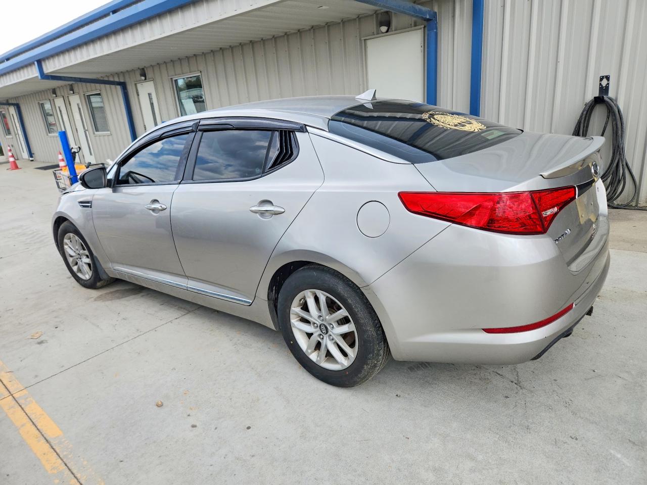 2013 Kia Optima Lx Silver vin: 5XXGM4A71DG191065