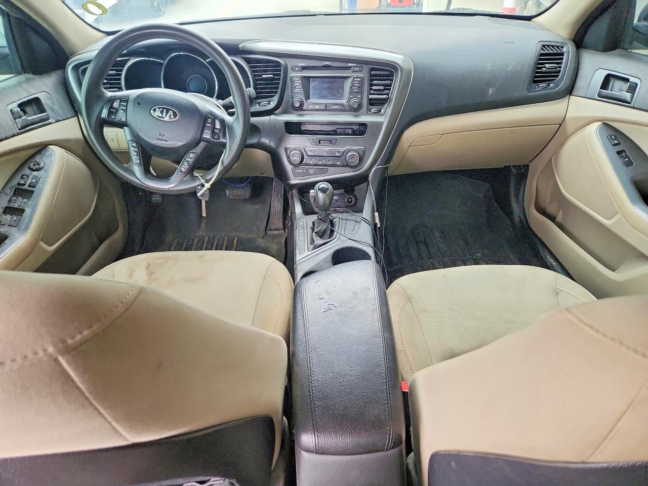 2013 Kia Optima Lx Silver vin: 5XXGM4A71DG191065