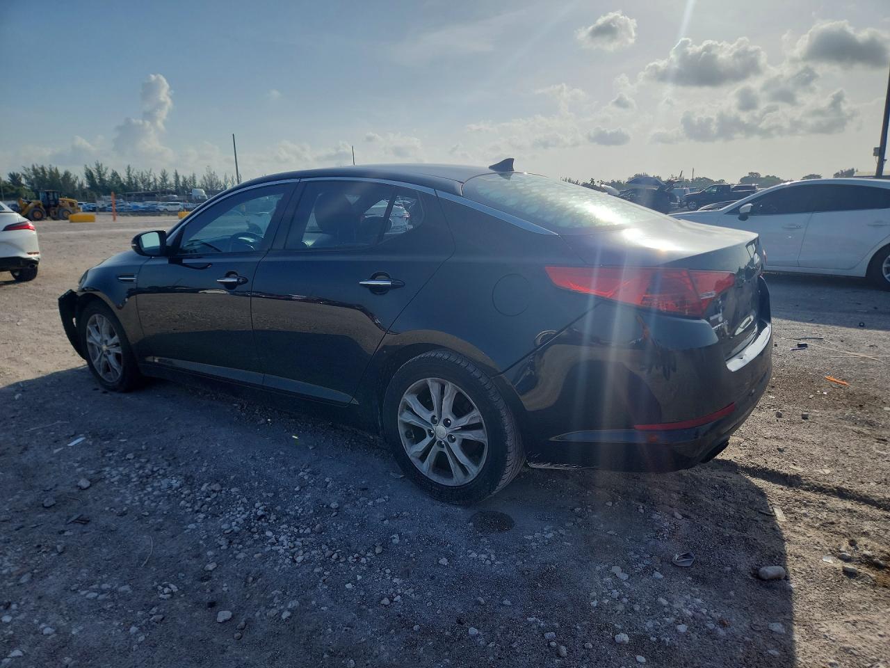 2013 Kia Optima Lx Black vin: 5XXGM4A71DG195715