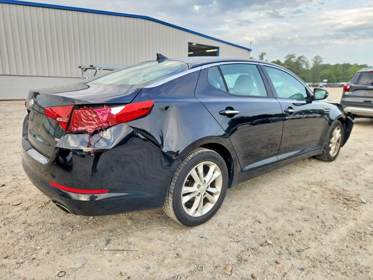 2013 Kia Optima Lx Black vin: 5XXGM4A71DG223724