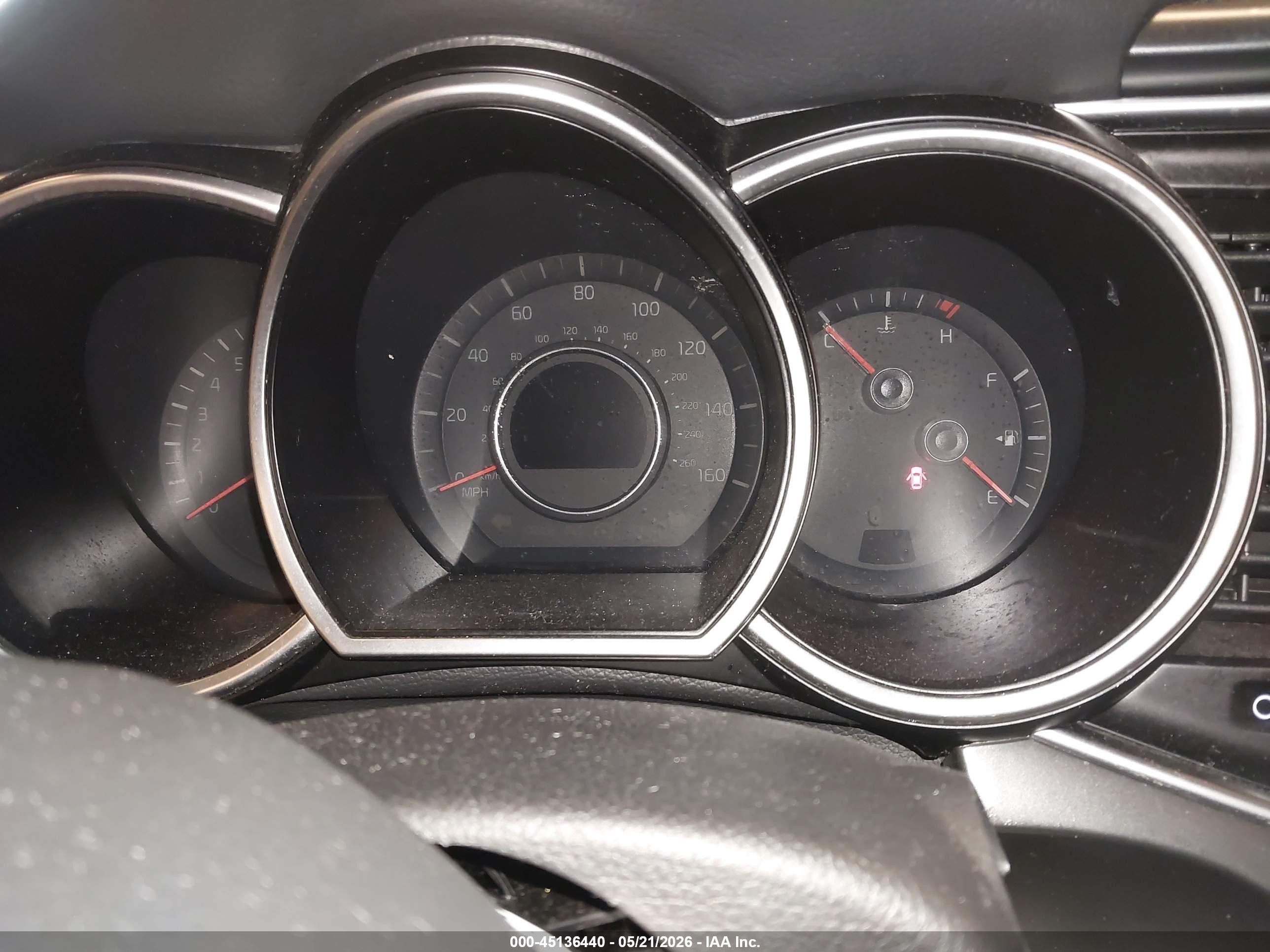 2015 Kia Optima Lx Серый vin: 5XXGM4A71FG489232