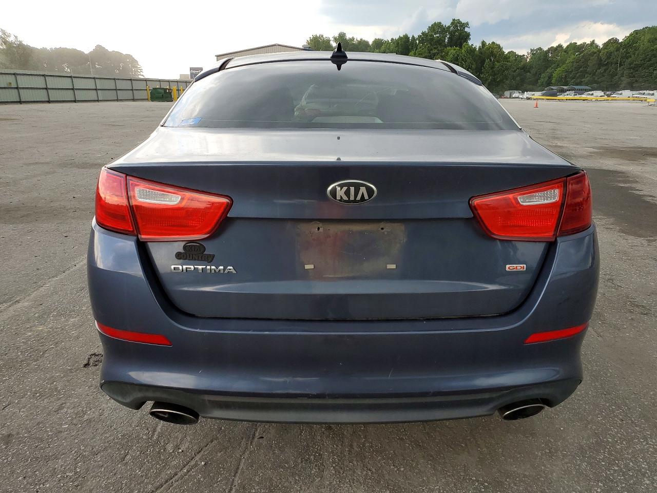 2015 Kia Optima Lx Blue vin: 5XXGM4A72FG366331