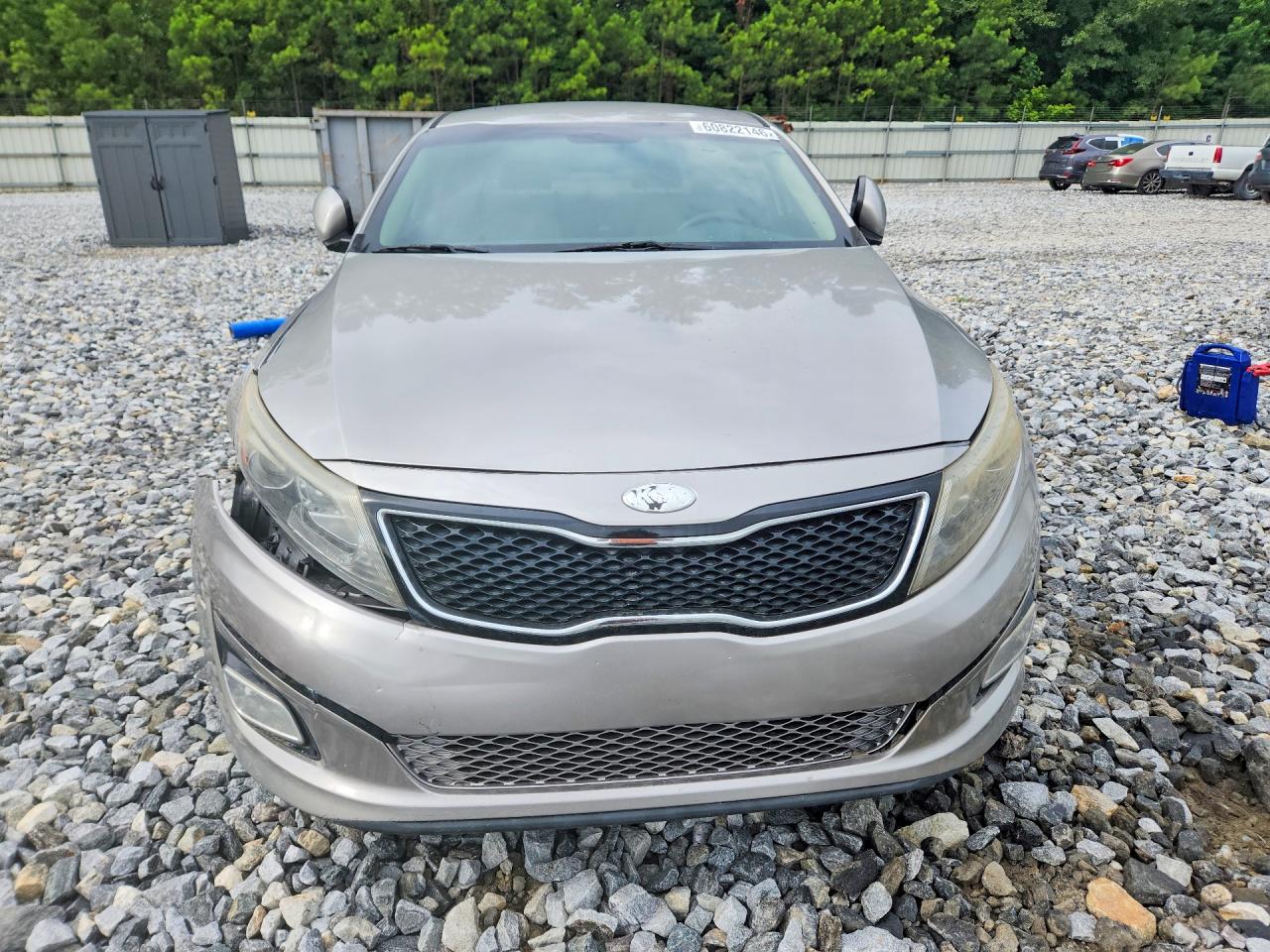 2015 Kia Optima Lx Silver vin: 5XXGM4A72FG449449