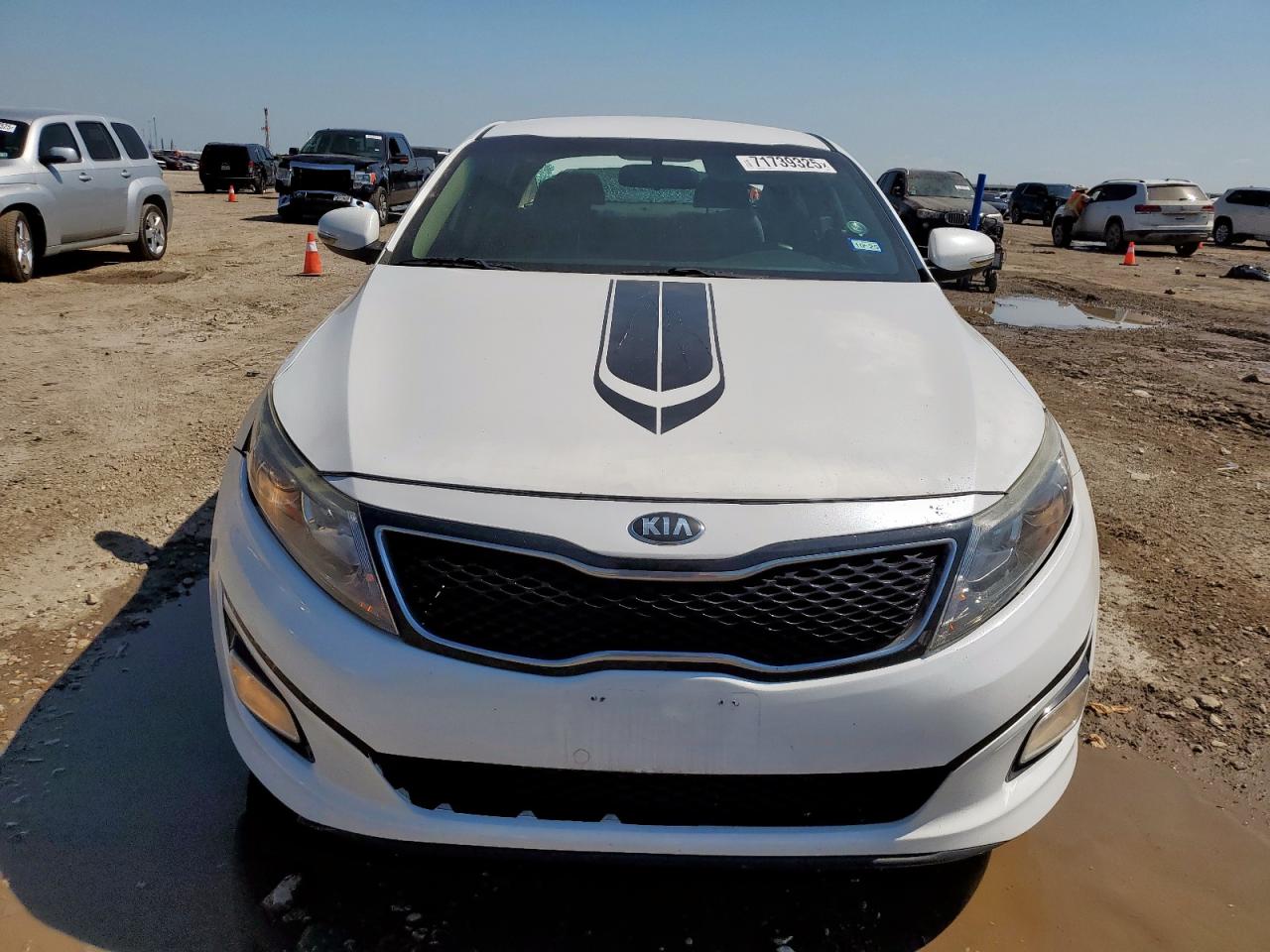 2015 Kia Optima Lx Белый vin: 5XXGM4A73FG348680