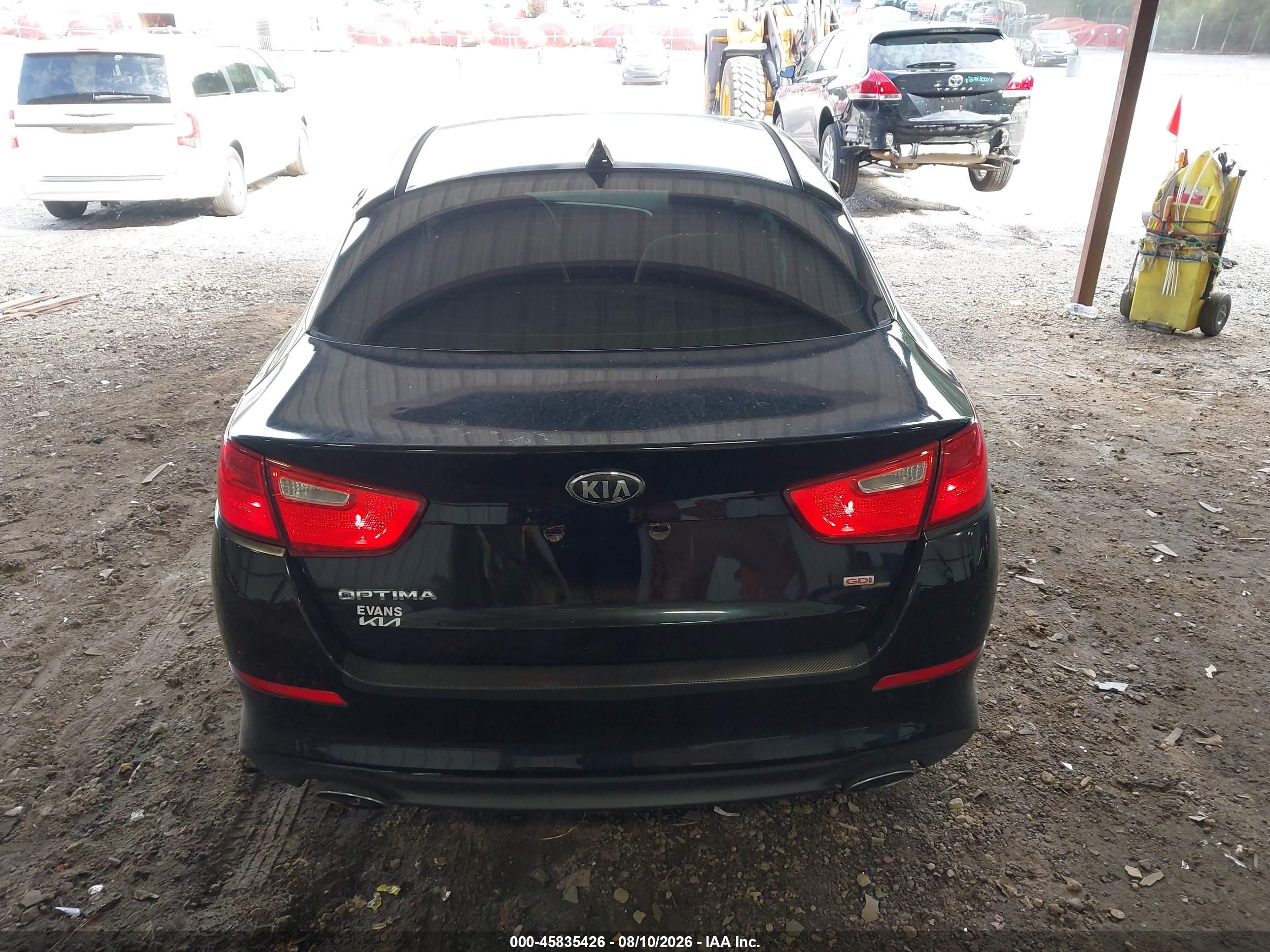 2014 Kia Optima Lx Black vin: 5XXGM4A75EG325643