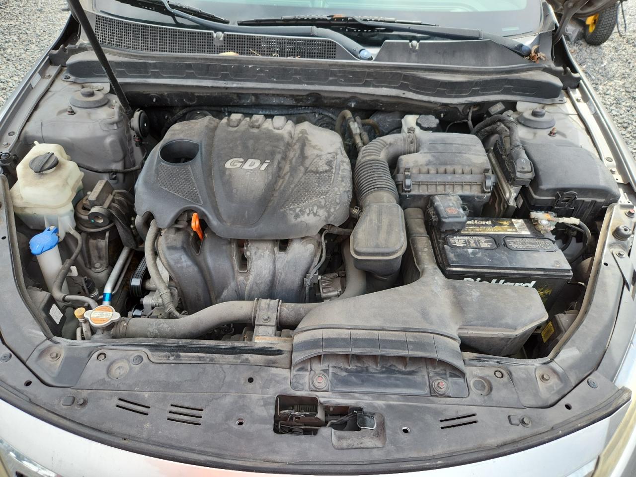 2012 Kia Optima Lx Silver vin: 5XXGM4A76CG033240