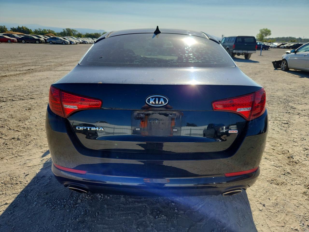 2012 Kia Optima Lx Black vin: 5XXGM4A76CG034226