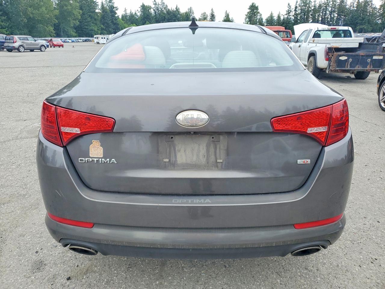 2013 Kia Optima Lx Коричневый vin: 5XXGM4A76DG201296