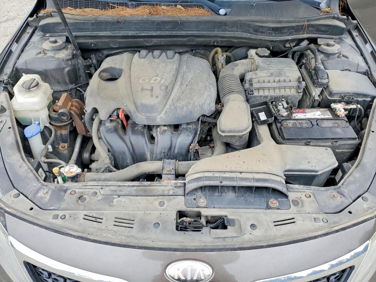 2013 Kia Optima Lx Коричневый vin: 5XXGM4A76DG201296