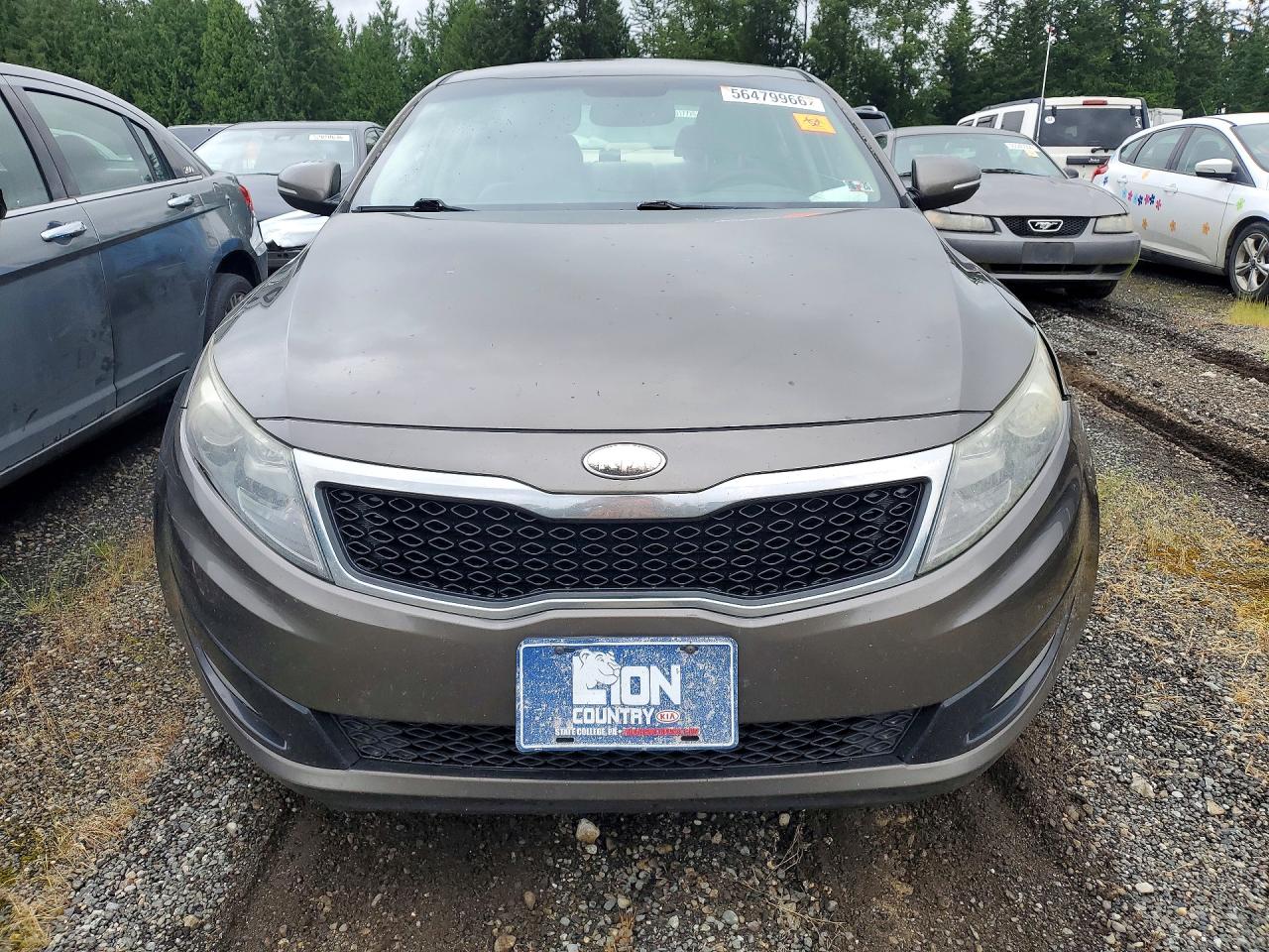 2013 Kia Optima Lx Коричневый vin: 5XXGM4A76DG201296