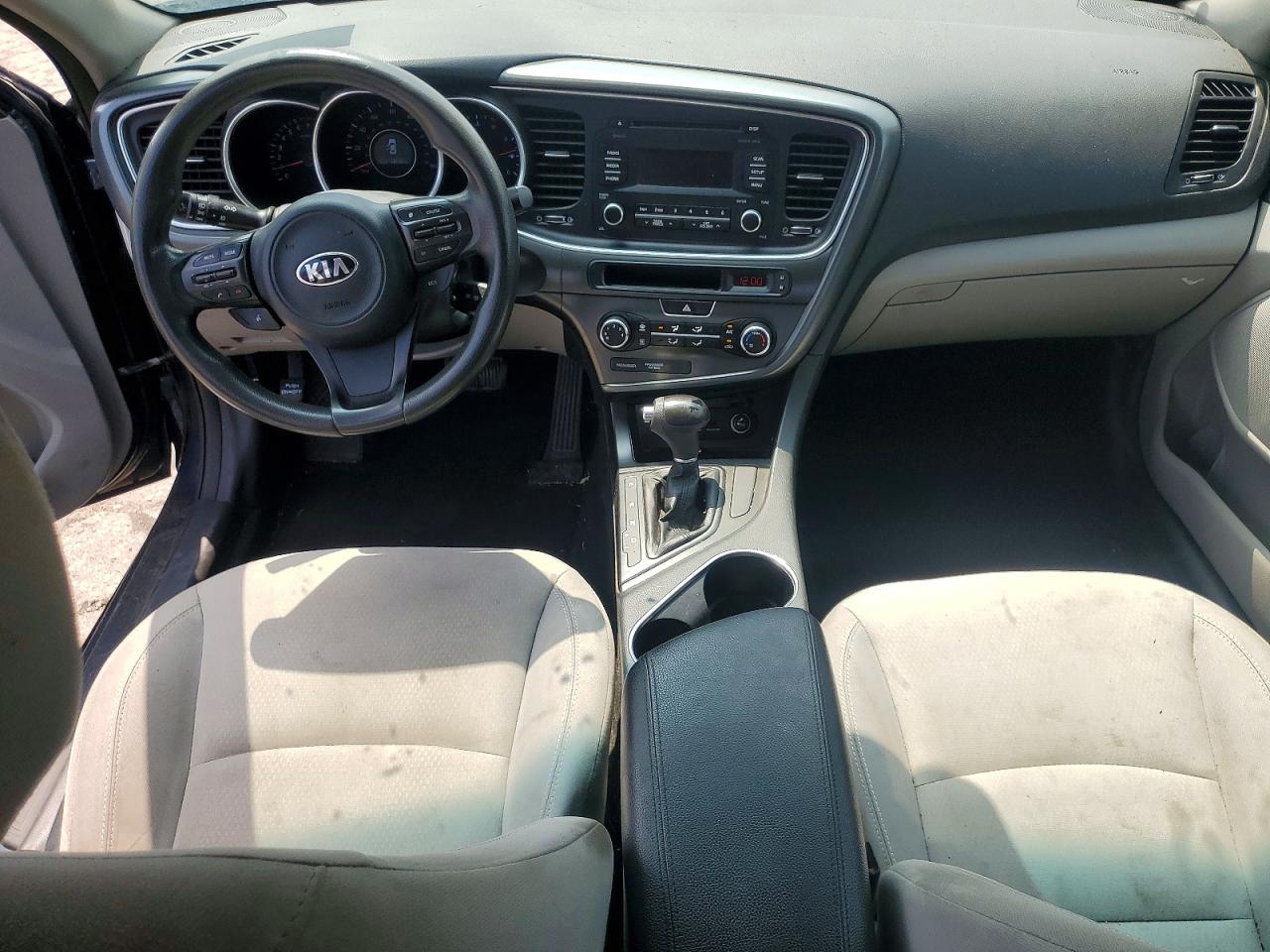 2015 Kia Optima Lx Синий vin: 5XXGM4A76FG373587
