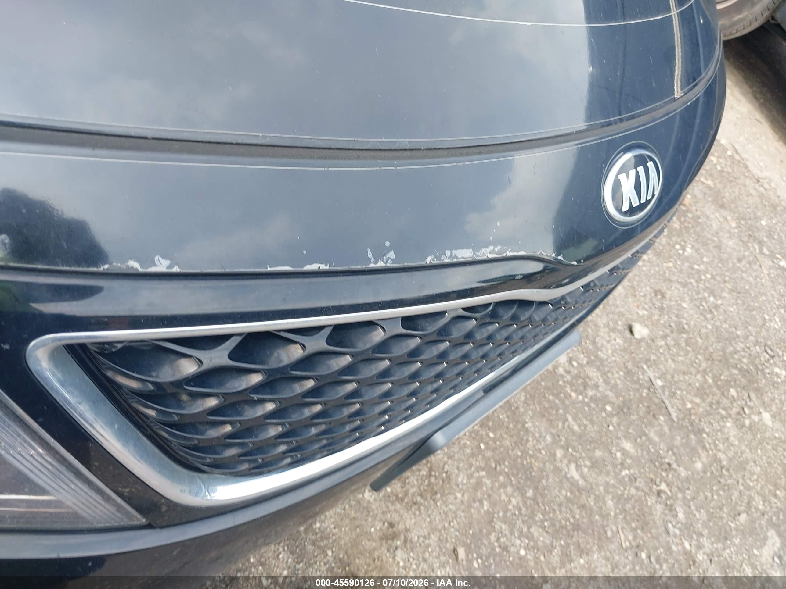 2015 Kia Optima Lx Black vin: 5XXGM4A76FG463189