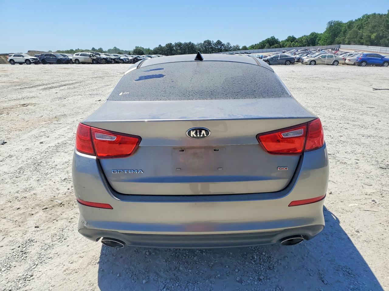 2015 Kia Optima Lx Gray vin: 5XXGM4A76FG493972