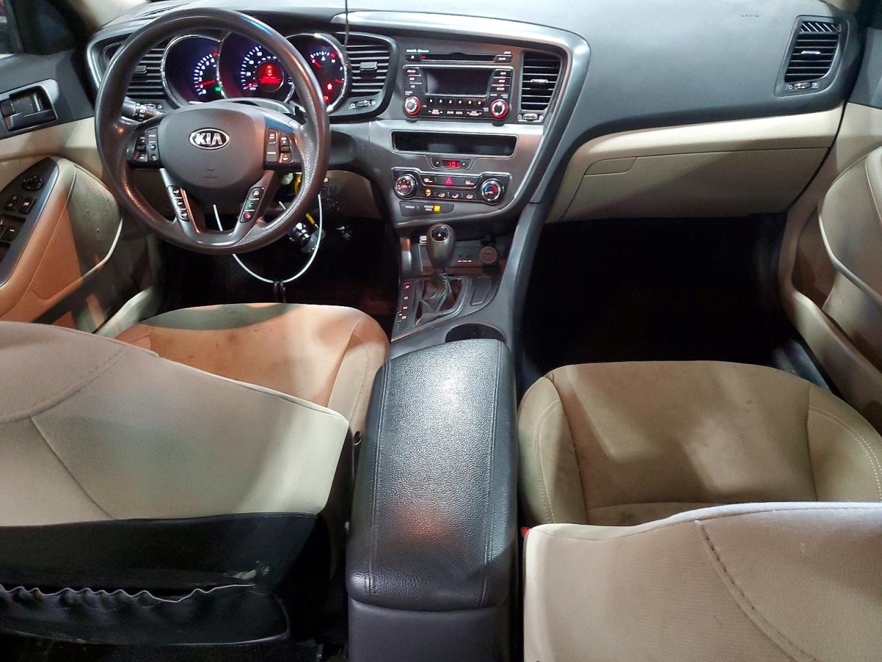 2013 Kia Optima Lx Черный vin: 5XXGM4A77DG098809