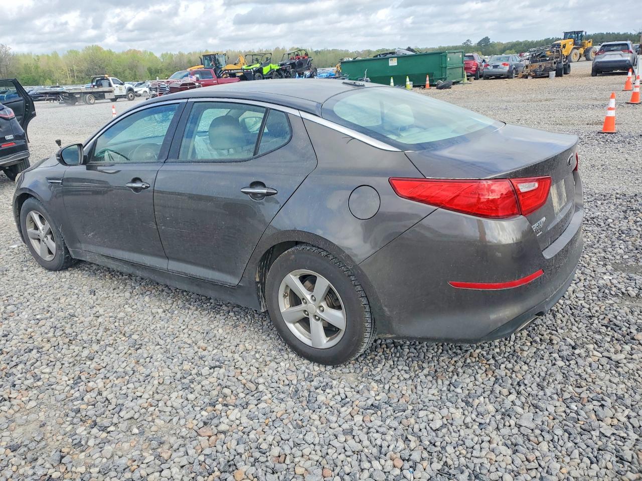 2014 Kia Optima Lx Коричневый vin: 5XXGM4A77EG279748