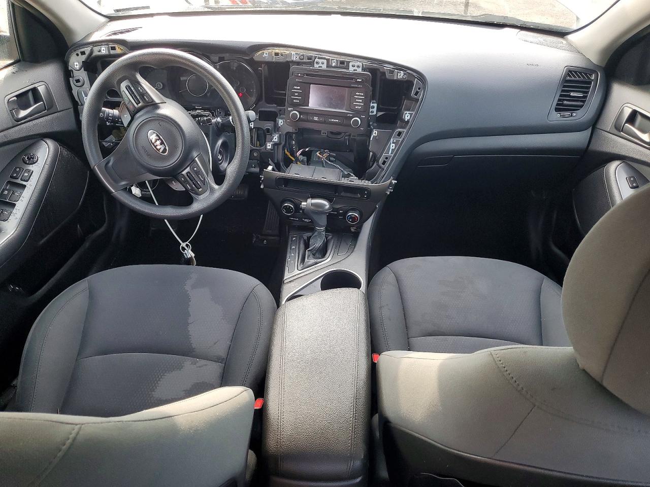 2015 Kia Optima Lx Silver vin: 5XXGM4A77FG397705