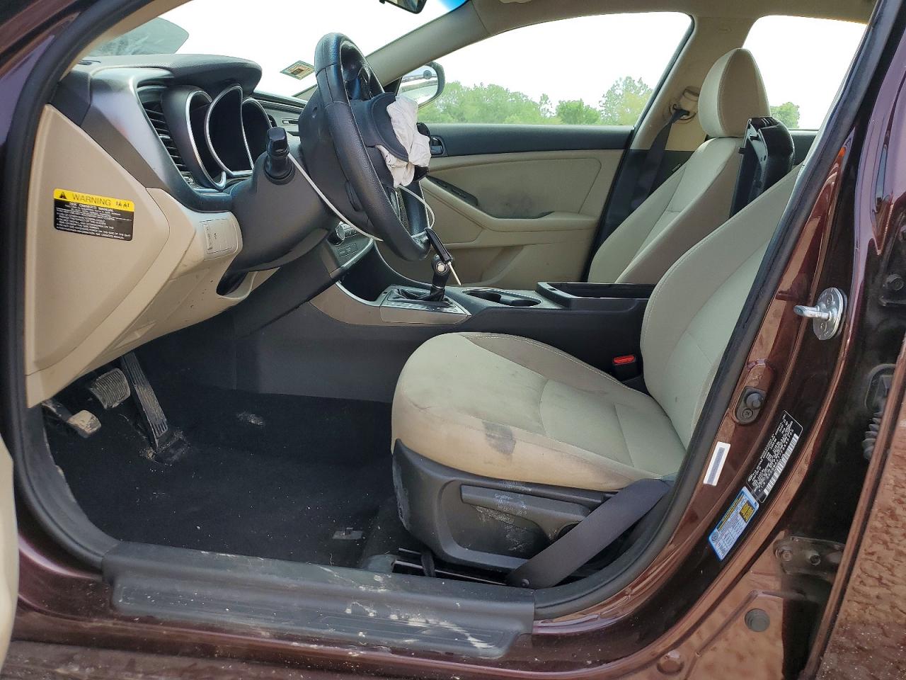 2015 Kia Optima Lx Maroon vin: 5XXGM4A77FG449706