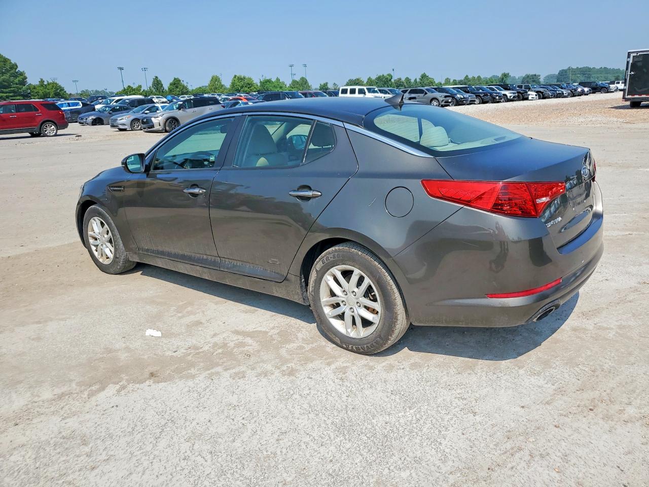 2012 Kia Optima Lx Silver vin: 5XXGM4A78CG032168