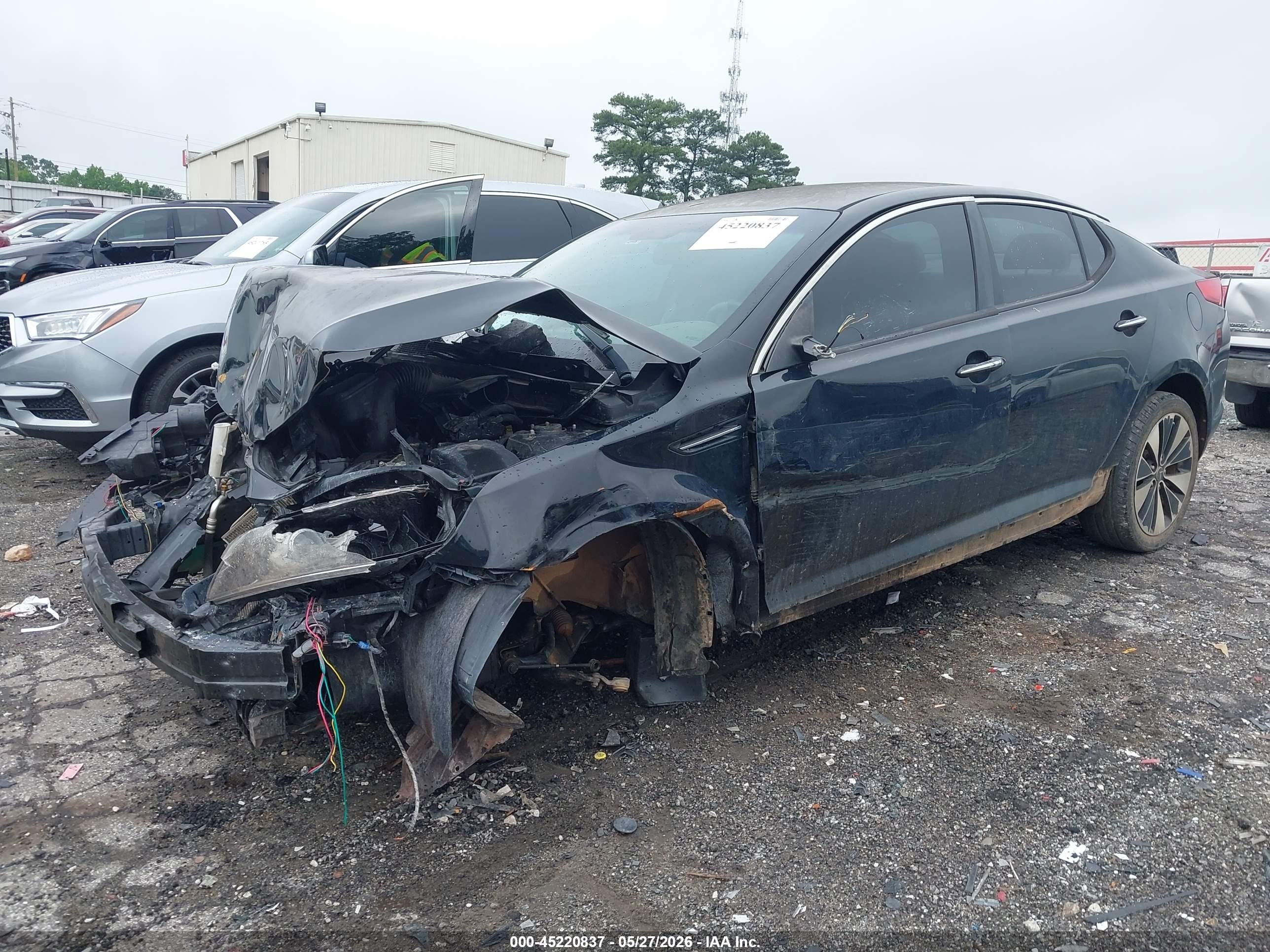 2012 Kia Optima Lx Черный vin: 5XXGM4A78CG047270
