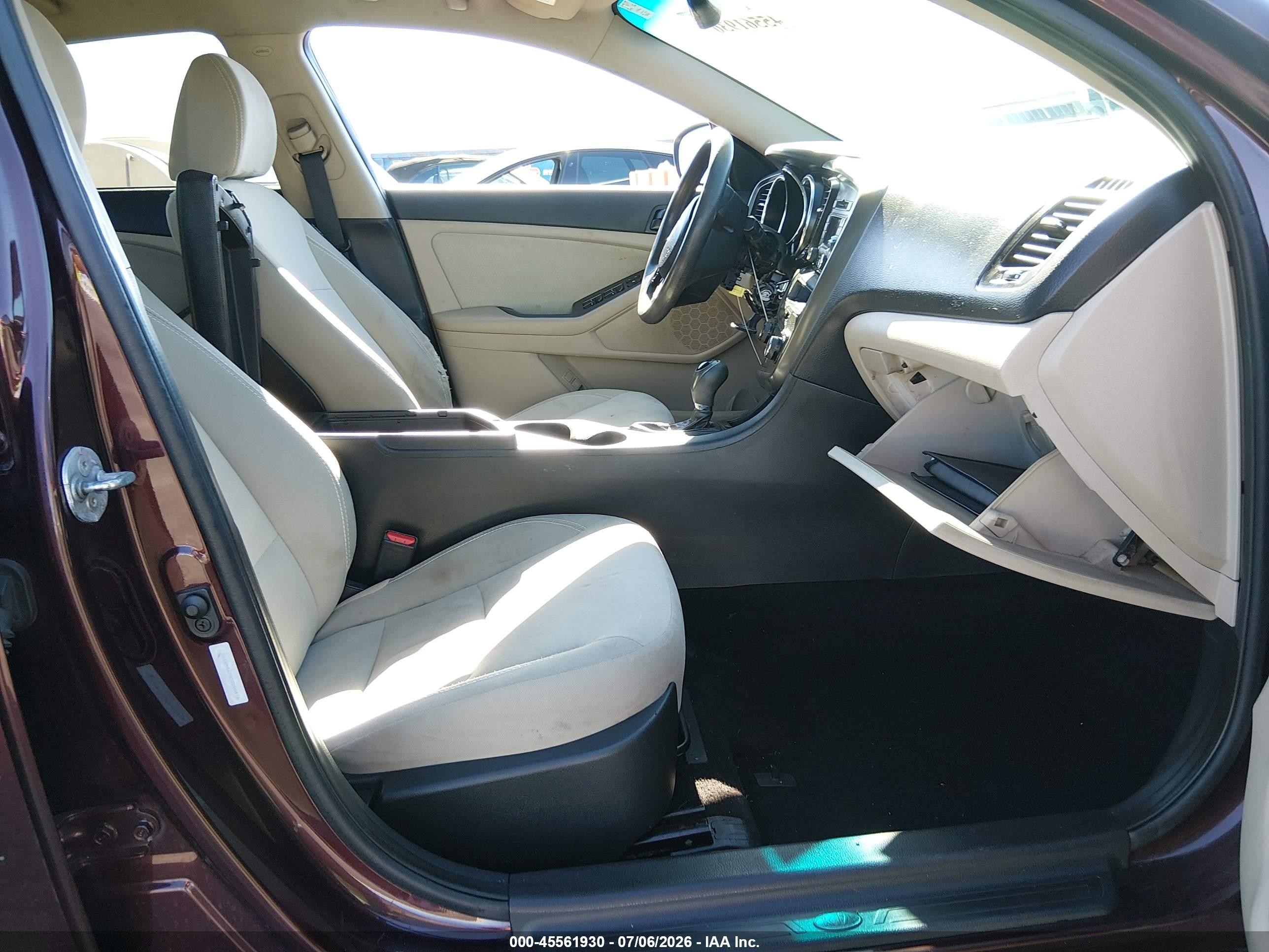 2012 Kia Optima Lx Burgundy vin: 5XXGM4A78CG080446