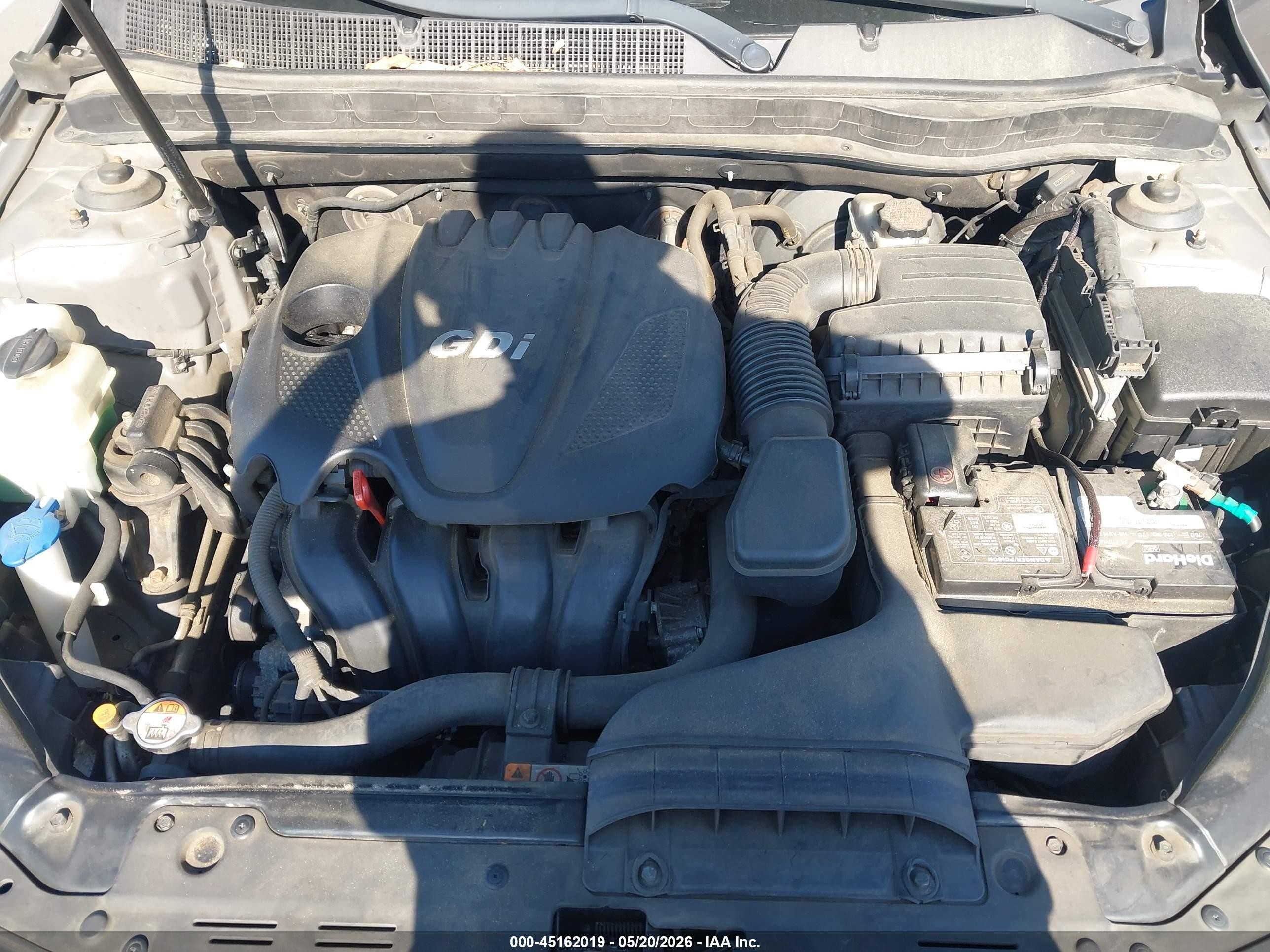 2014 Kia Optima Lx Серый vin: 5XXGM4A78EG299443